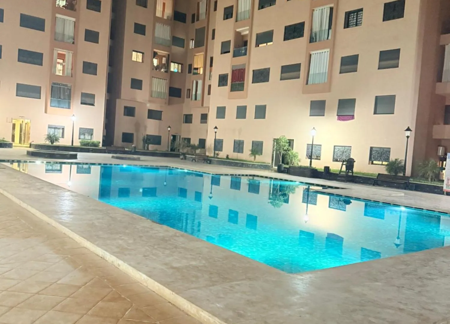 Appartement Agreable & Jnan Ali Piscine & Family Marrakesh Apartment